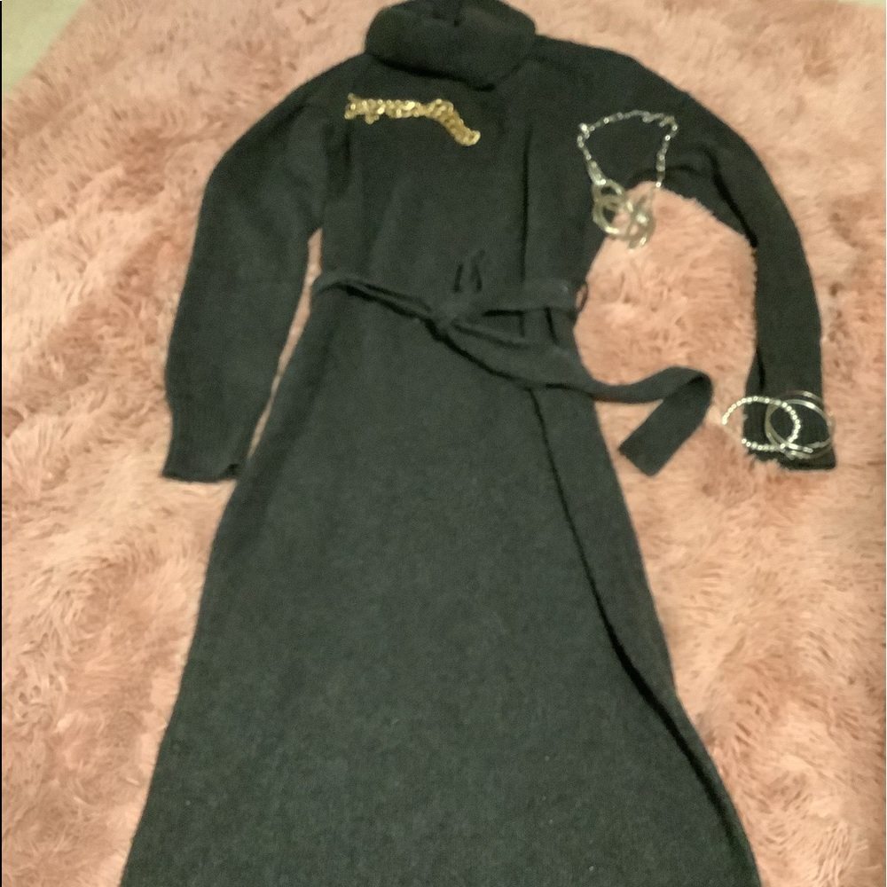 RACHEL ZOE TURTLENECK SWEATER DRESS
